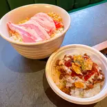 ブタ玉とミニタコライスセット（お好み焼き・もんじゃ 粉と水）