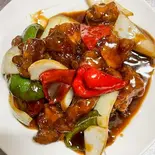 黑酢白身鱼（中華料理 福満楼）
