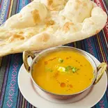 豆カレーセットDal Curry Set（ナマステナンガルNamaste Nanghar）