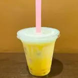 タピオカマンゴーラッシ Tapioca Mango Lassi（ネパールインド料理ゴルカ 本陣店）