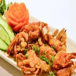 ソフトシェル唐揚げ Deep Fried Soft Shell（アジアン屋台 チャオ パリバール 幡ヶ谷店）