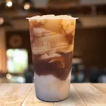 タロ芋ミルクプリンティー Taro Paste Milk Pudding Tea（PURRKS TAPI LUCKY）