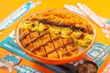 ブラックペーパーチキンカツビビンバ（小馋猫烤肉拌饭(シャオチャンマオビビンバ)）