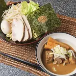 爆盛つけ麺（自家製太麺！横浜家系ラーメン鶴見家 鶴見西口店）