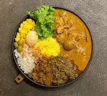 3種のスパイスカレープレート(Beer and Ale Latta)