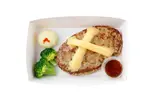 チーズハンバーグS(単品)（びっくりドンキー 箱崎店）