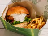 マヒマヒフィッシュバーガー Mahi-Mahi Fish Burger（コナズ珈琲幕張）