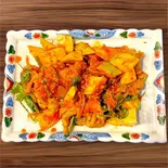 タイ風ソースで和えた鶏足(BAMBOO RESTAURANT)