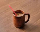 アイスカフェラテ（塗り絵カフェ ＆Green）