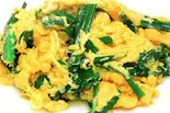 玉子と青菜炒め（海鴎舫）