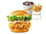 チーズサイバーガーセット（マムズタッチ渋谷店）