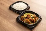 鶏とキャベツのコク旨味噌炒め弁当（宮本むなし 地下鉄東三国駅前店）