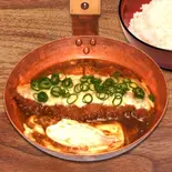 味噌チーズかつ丼サラダセット(元祖 変わりかつ丼・親子丼 祭太鼓 あべのルシアス店)