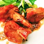 エビしょう油バター（居酒屋 カメチュウ）