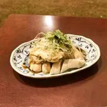 骨付き蒸し鶏(Bistro MARUO)