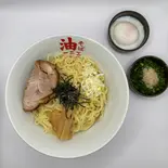油そば+王道セット(半熟卵+ネギごま)（油そば一二三 福岡天神大名店）