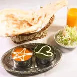 おすすめダブルカレーセット2typs curryset（アジアンレストラン＆バー HEAVEN）