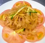 クラゲの冷菜（中国酒家 ホルモサ 新青山ビル）