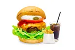 the オーセンティックチーズバーガーセット/高加水バンズ（the 3rd Burger 新宿大ガード店）