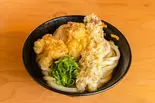 天ぷらうどん(温)(自家製さぬきうどんと肉 甚三 大門店)