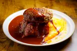デミグラスハンバーグオムライス Demi-glace Omelet Rice topped with Hamburger Steak(【カラダが喜ぶオムライスCafe】Egg House~南阿佐ヶ谷店~)