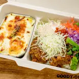 チーズキーマカレー×エビドリア(goody goody 北24条駅前店)