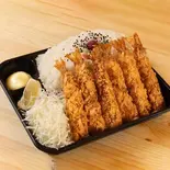 1キロエビフライ弁当【エビフライ6本】（デカ盛り弁当はるき【唐揚げ弁当屋】 池袋3丁目店）