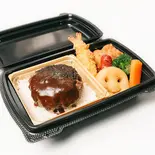 キッズハンバーグ弁当 90g(ハラミステーキ まつもと 武蔵小山店)