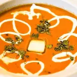 バターチキンマサラカレー Butter Chaicken Masala curry (ナン又ライス付きwith naan or rice)（本格インド料理 マンディル）