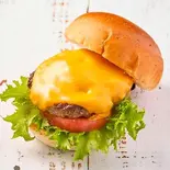 チーズハンバーガー（Blue+）
