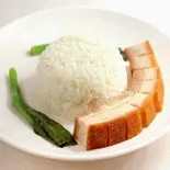 広東風焼き肉ご飯 (脆皮焼肉飯)(広東料理 港味)