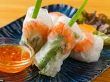 生春巻き(2本) Fresh Spring Rolls (2 Pieces)（エバーグリーン）