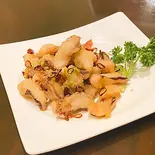 椒盐章鱼/タコの山椒揚げ(天山見・西北本場料理店・刀削麺(HalalaFood))
