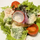 海老のジンマヨ和え（うまいものDining 我流）