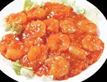 エビチリソース(干烧虾仁)（萬来仙閣）