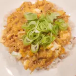 とろとろたまごと手作りなめ茸丼（おばんざいや早乙女 銀座本店）