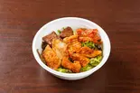 炭火焼きMIXホルモン丼(炭火焼肉 ひばち 北千住店)
