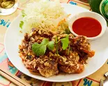 ソフトシェルクラブのガーリックソース炒め Soft-Shelled Crab Stir-Fried with Garlic Sauce(バンコックポニー食堂 岩本町店)