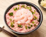 ねぎとろ甘えび丼(13)（ねぎとろキング 練馬中村橋駅店）