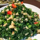 春菊と干し豆腐の和え 春菊香干（上海風情）