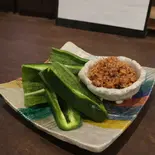冷やしピーマンの麻婆肉味噌(はなゆ)