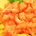 生サーモンのねぎとろ丼(本格海鮮丼 とと家)