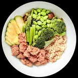 ヴィーガン ～ヘルシー＆高タンパク！～ 399kcal タンパク質:23.2g 脂質:12.2g 糖質:48.8g（プロテインラボ 大阪 PROTEINLAB. OSAKA）
