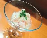 蟹真薯のあんかけ【かにしんじょう】（寿司割烹 空海）