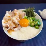 冷しゃぶねばとろ丼（西ノ陣 ねばとろ雑穀丼 Nishinojin Nebatorozakkokudon 日本橋店）