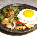 パッカパオ（お好み焼き ふきのとう/タイ料理 サバイサバイ）