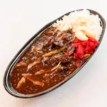 【数量限定！】若鶏レバーとハツの長ねぎ入りカレー（カレーケンズ 博多本店）