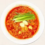 カレー辛麺（辛麺屋輪 広島本店）