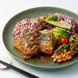 鯖のぬか炊き with たっぷりサラダBOX（Salad Bento ENSA(旧和がし圓左)）
