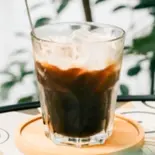アイスブラックコーヒー Ca Phe Den Da（ベトナム料理XUONG RONG QUAN）